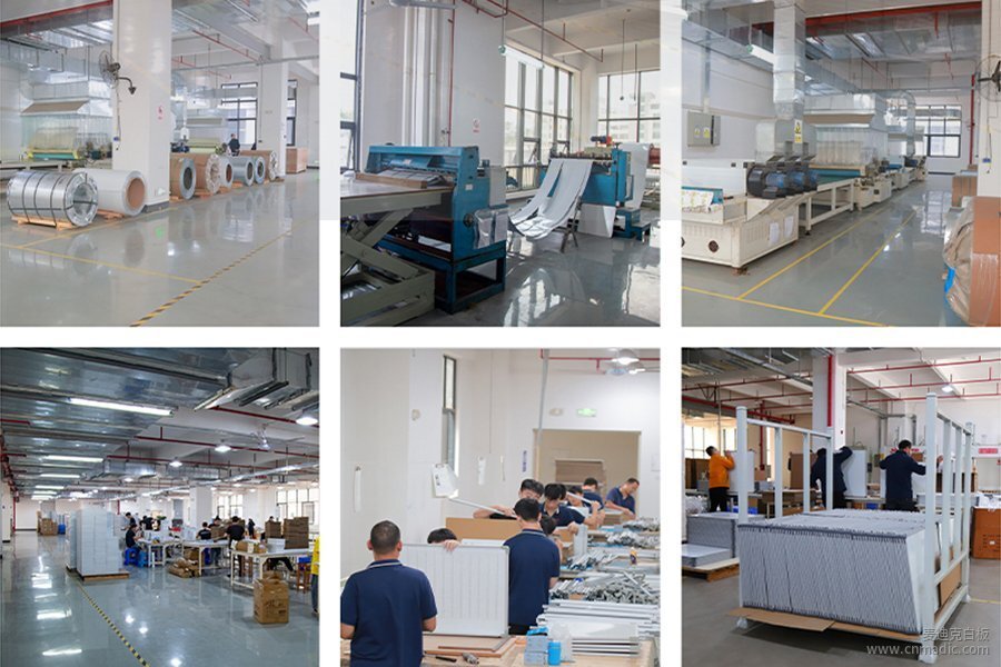 白板工廠制造車間展示