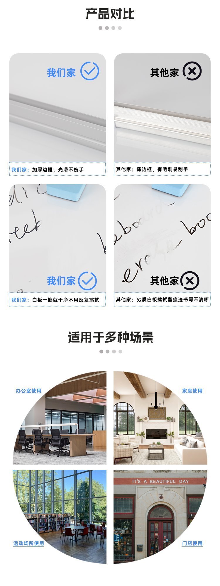 M86帶提手A型折疊磁吸桌面白板-12x16英寸雙面磁吸桌面白板產(chǎn)品性能對比